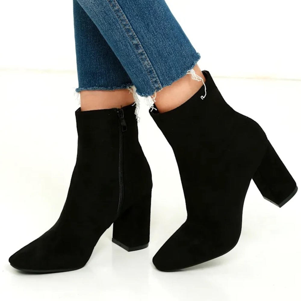Suede Ankle Boots
